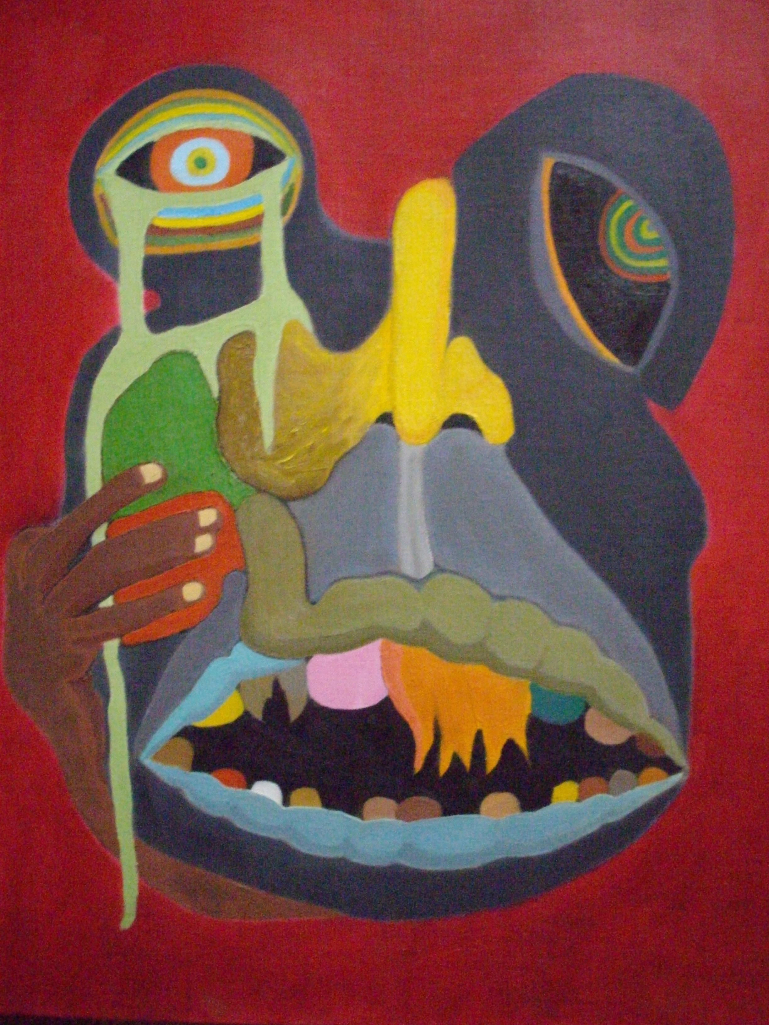 油彩画 『螢火』 F10 油彩画 『螢火』 F10 油彩画 『螢火』 F10 油彩画