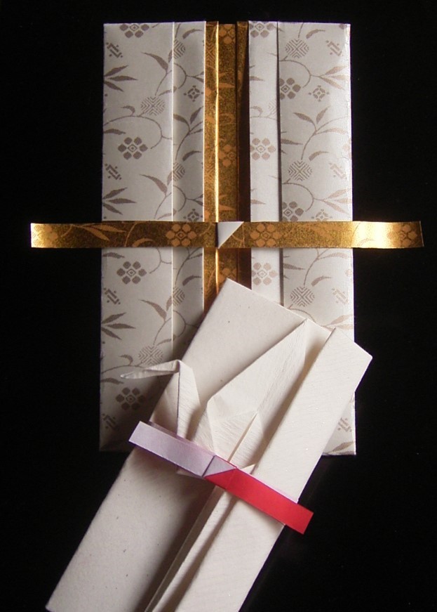 水引に代わる紙の帯の結び方 Arakihouraidou S Ownd 水引に代わる紙の帯の結び方 Arakihouraidou S Ownd