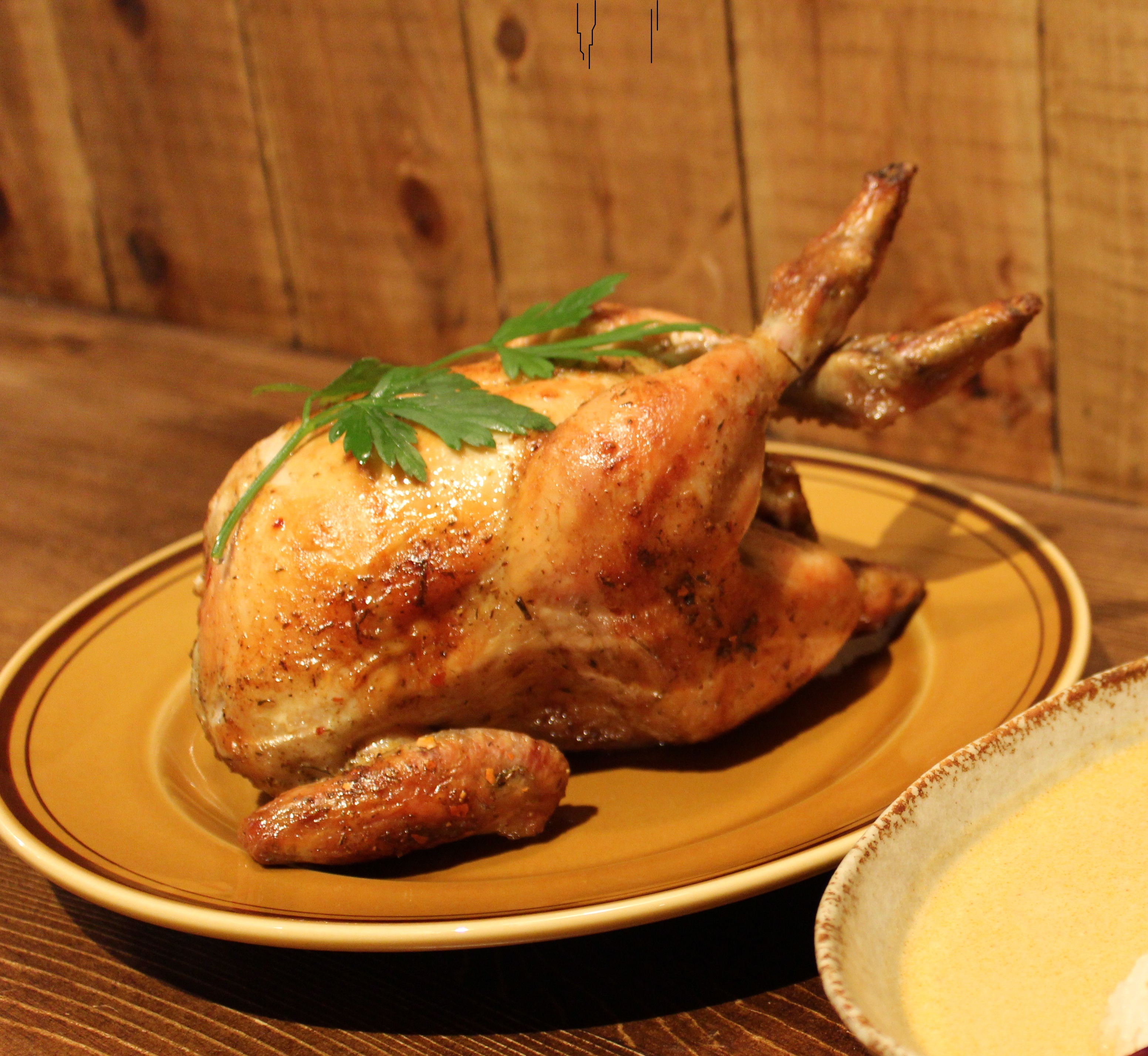 Rotisserie Chicken | HUDDLE CURRY DINING