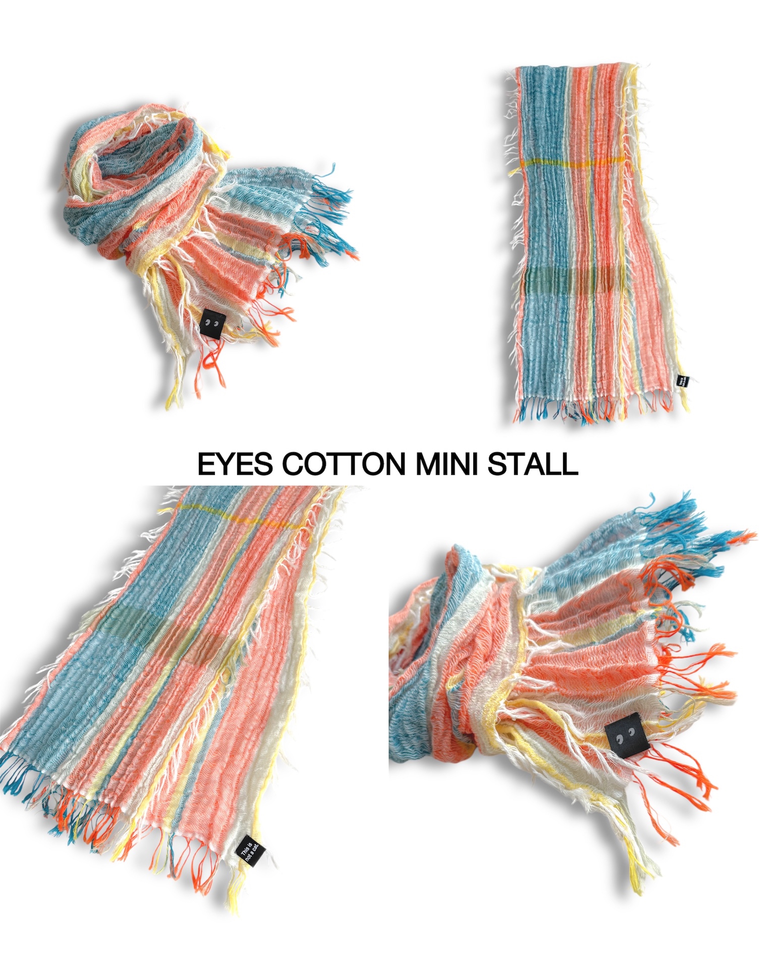 手袋 「FOLLOW THE RABBIT」刺繍ロゴ ウールブレンド グローブ