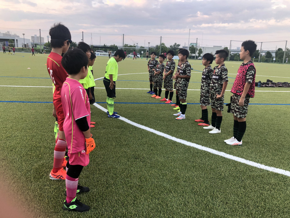 年7月19日 日 U 11tmvsリップエース J Green堺 試合報告 Caosフットボールクラブu 12 U 15