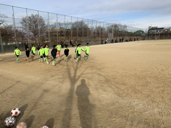 12 19 土 小学生大会vs太子橋 Vs阿倍野jfc 活動報告 Caosフットボールクラブ