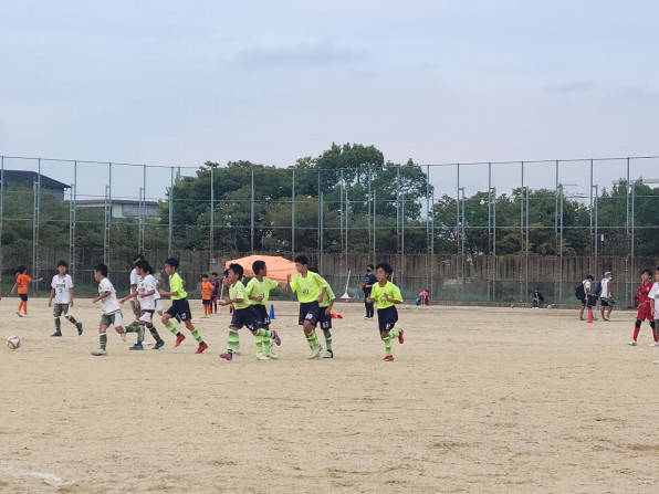 9 11 土 U 11グラシオン主催交流戦 活動報告 Caosフットボールクラブu 12 U 15