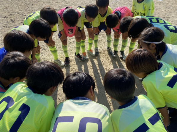 11 3 祝 木 U 11 ちびりんvsグラシオン 小学生大会 Vs大阪市ジュネッスfc 活動報告 Caosフットボールクラブu 12 U 15