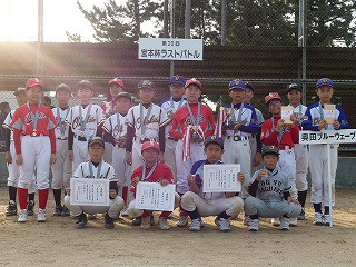 ありがとう６年生 宮本杯ラストバトル 奥田北タイガース 21