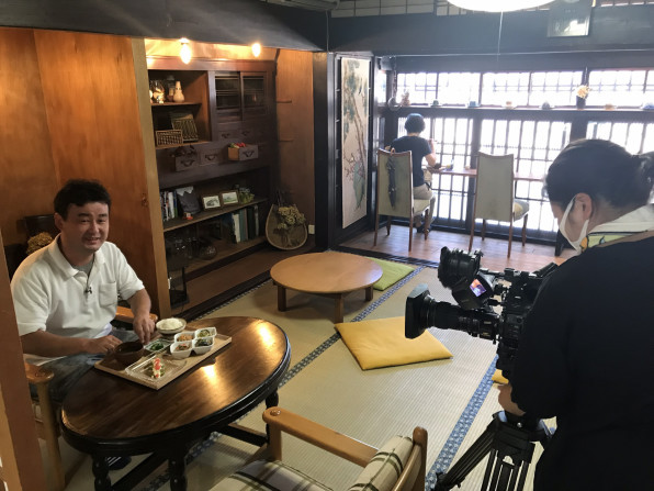 Ztvの取材を受けました 三松 食料品店 滋賀県近江八幡市