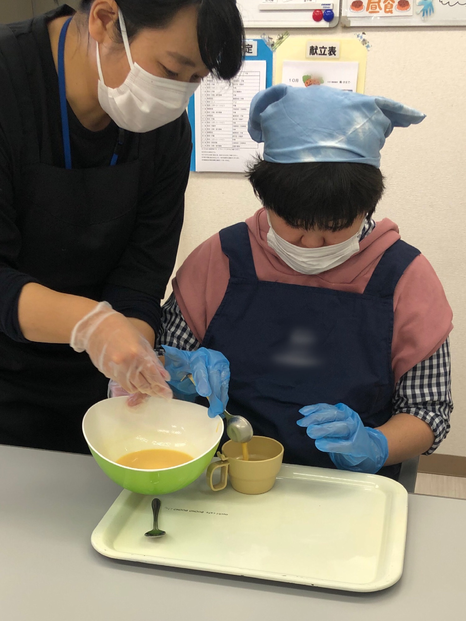 10月調理実習〜マシュマロおばけマフィンでハロウィンパーティー