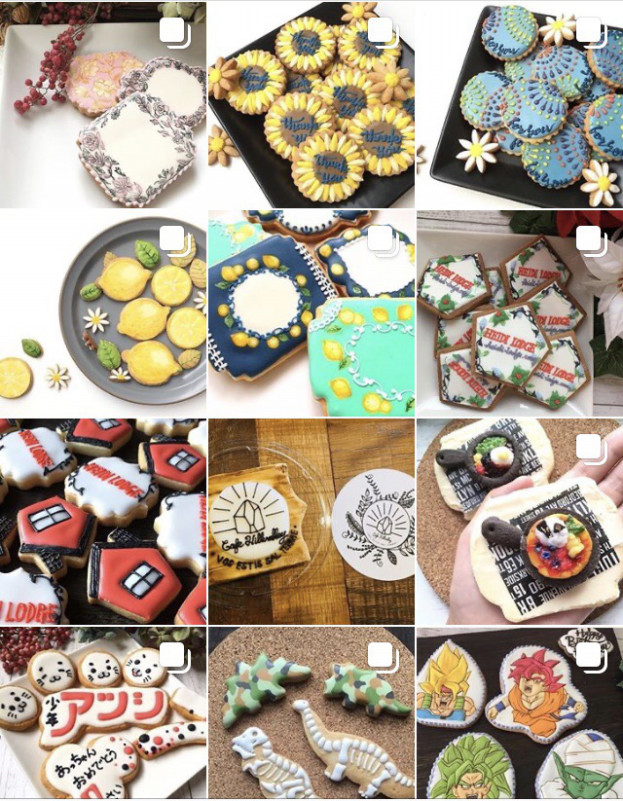 アイシングクッキー作品集 デザインケーキ専門店loveonthecake