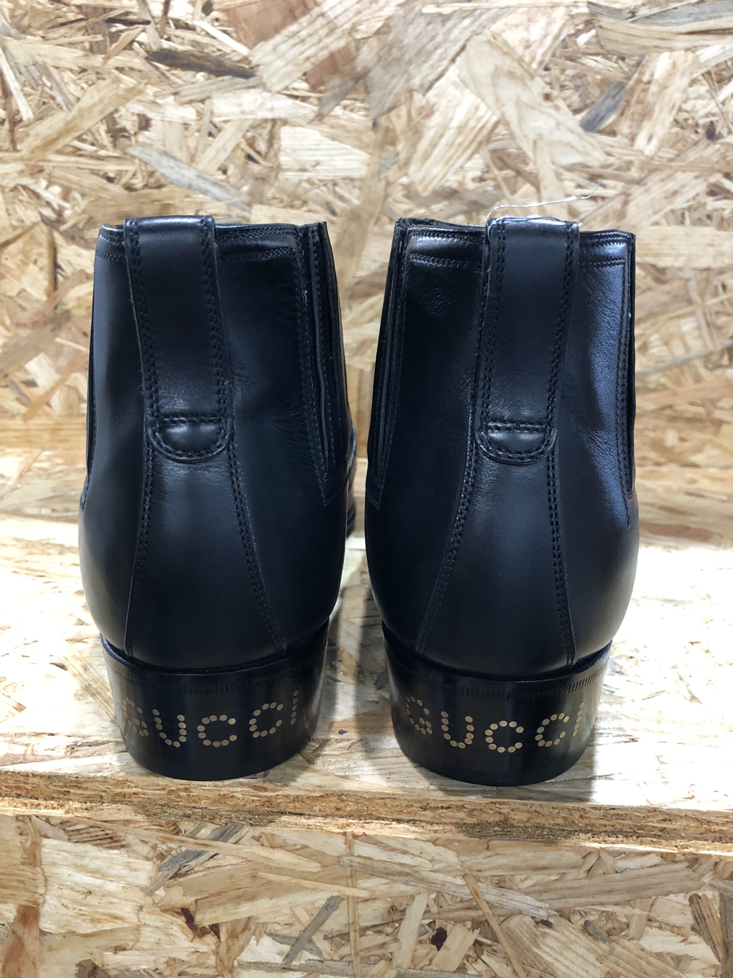 直販超安い GUCCI ロングブーツ 28cm ハーフソール付き protan.faperta