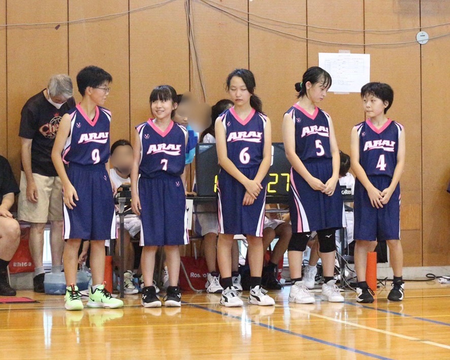 2022/9/19 OS7リーグ 女子チーム ARAI mini basketball club
