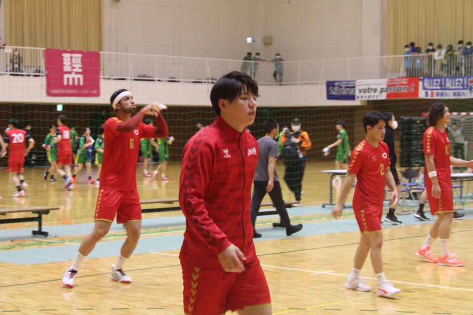 在学中選手3名日本代表選出 Chuouniv Handball Team