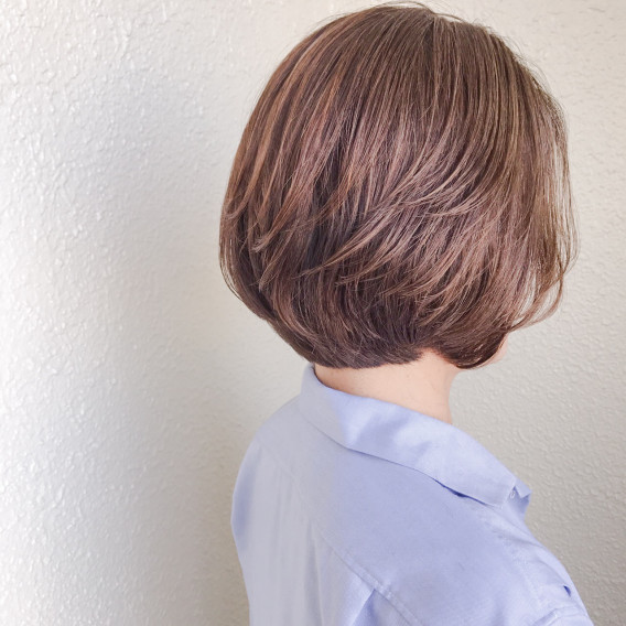 グレイカラー 白髪染め をデザインする Anziecollete自由が丘 Anzie Sato