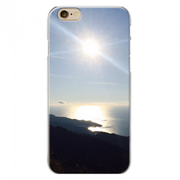 空や海 夕日のスマホケースデザイン 手帳型も 自然や海 空 夕日 イラストなどのオリジナルスマホケースデザイン Tシャツ集 Shizenha