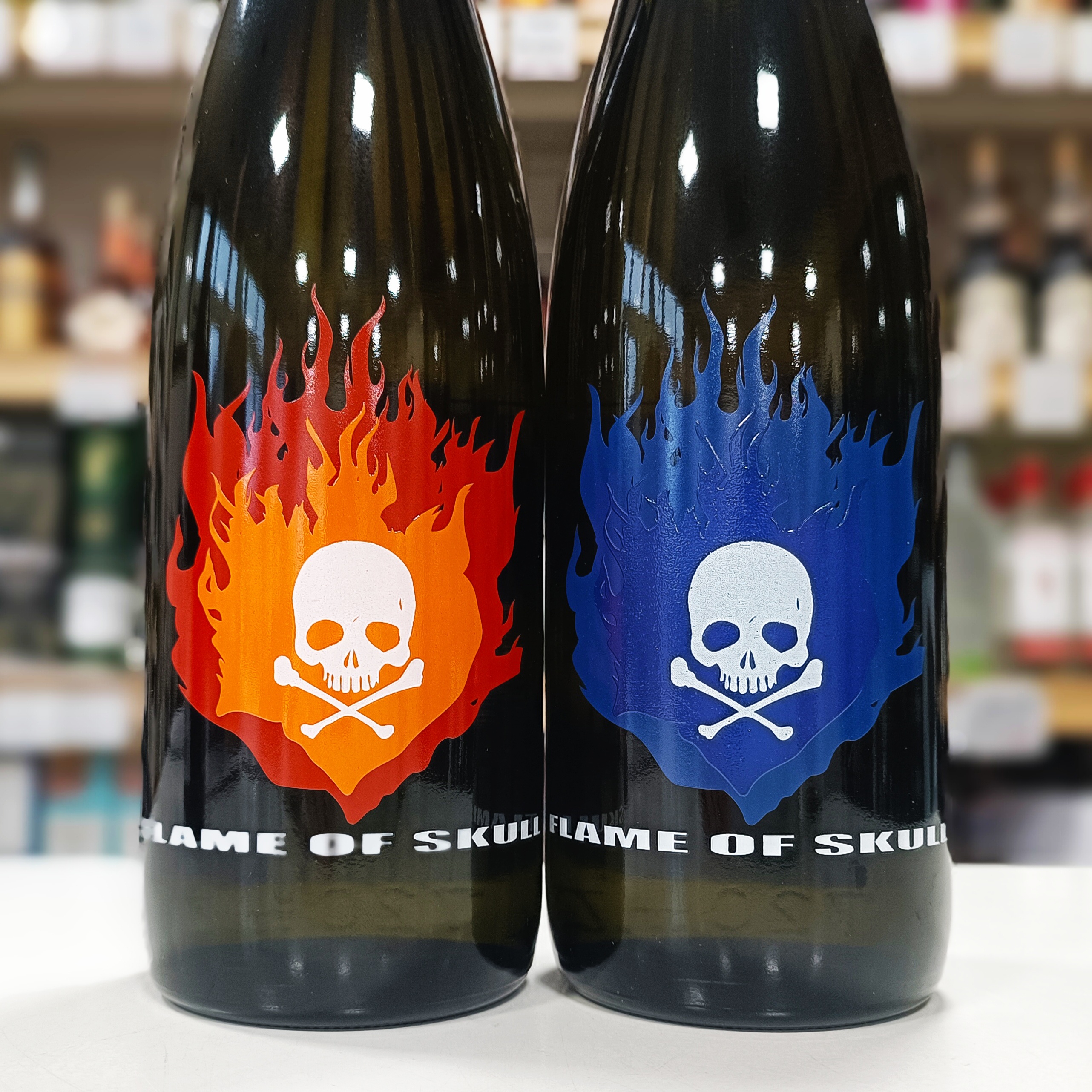 FLAME OF SKULL」レッド・ブルー | （有）小川屋