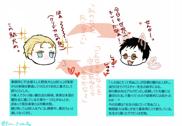 宝石商 山バク てんどう家物語パロ的な設定 Mrs Fの参上