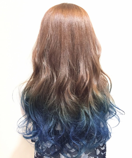 グラデーションカラー マニパニ Blue Keisukemoro S Ownd グラデーションカラー マニパニ Blue Keisukemoro S Ownd