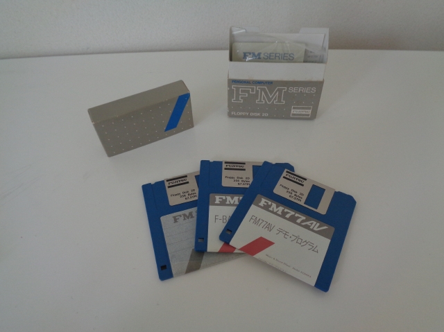 フロッピーディスクのカビ。拭き取り道具とその方法。 | FM77AV