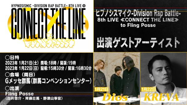 ヒプノシスマイク -Division Rap Battle- 8th LIVE ≪CONNECT