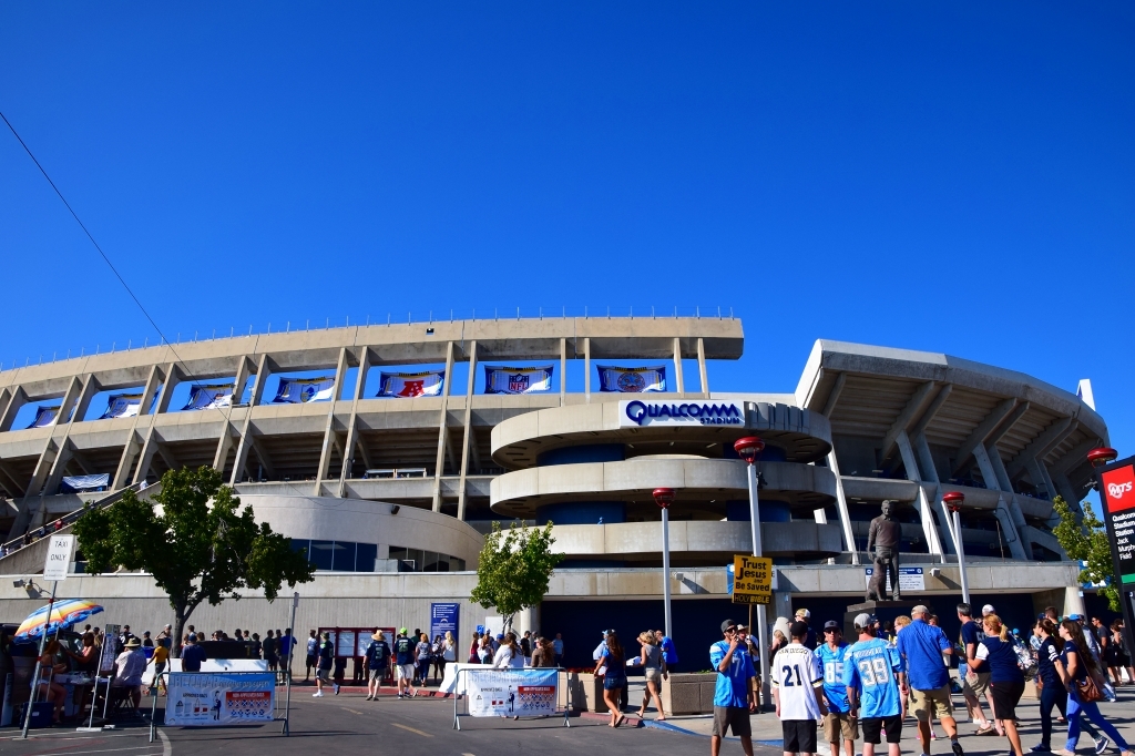 クアルコムスタジアム（NFL観戦） | 旅と鉄道と史跡巡り