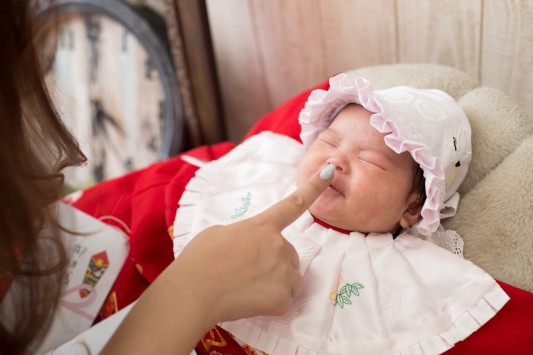 お宮参り 大阪 スタジオ撮影 大阪カメラマン Imachan