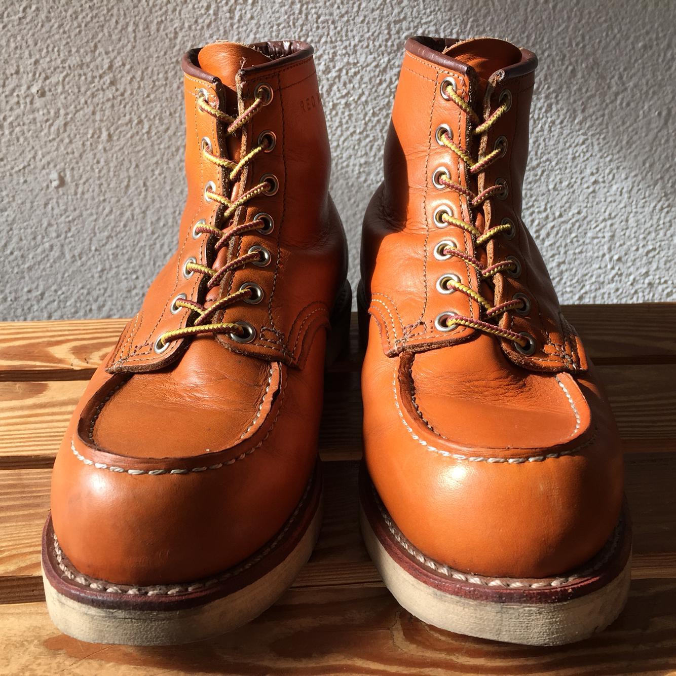 レッドウィング　9875 ゴールドラセットセコイア　アイリッシュセッター26cm REDWING (レッドウィング) 9875 6inch CLASSIC MOC TOE ブーツ