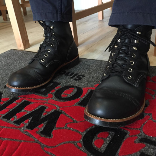 レッドウィング8114 アイアンレンジ ブラック「ハーネス」 | ほぼ  