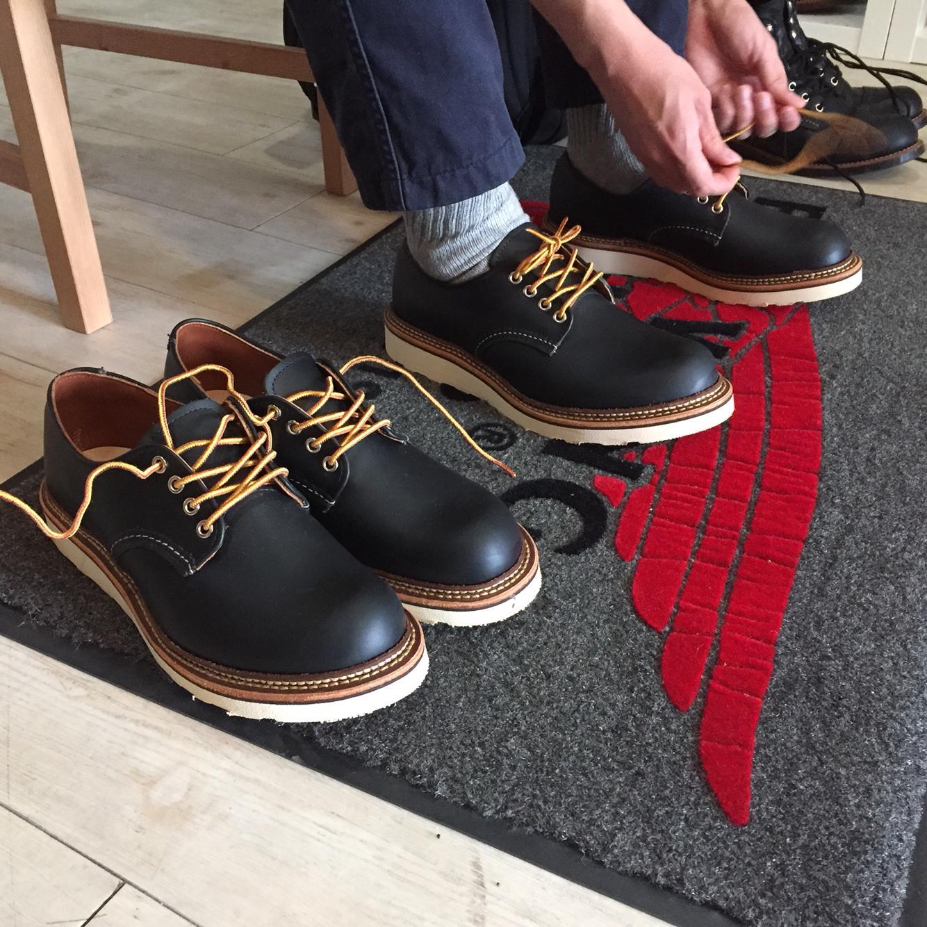 RED WING レッドウィング ラウンドトゥ ワークブーツ 8002 ブラック-