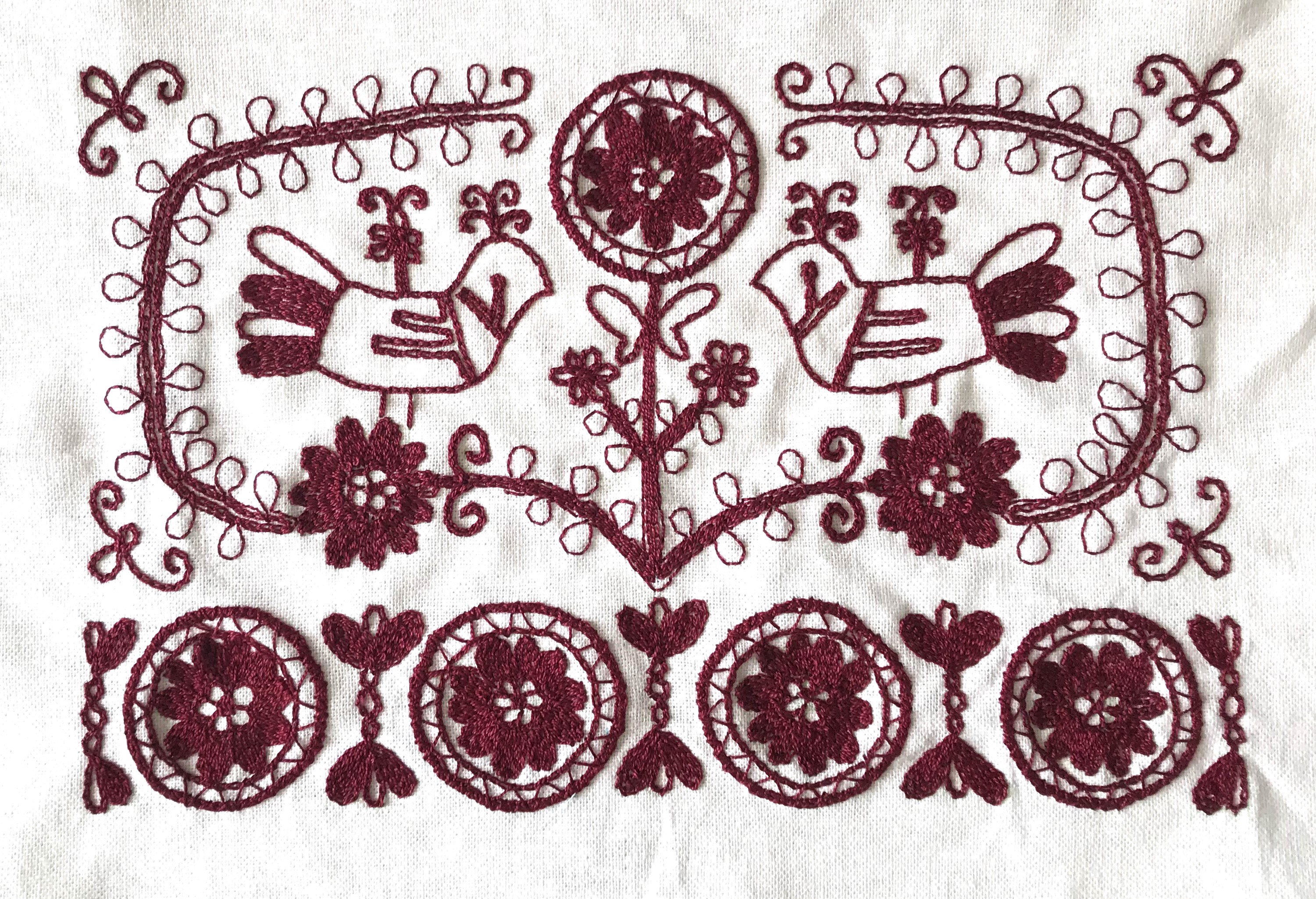 簡単かぎ針刺繍教室 | nacco