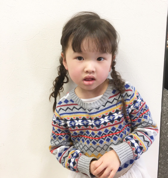 編み込みは小さい子にしてもめちゃ可愛い話 友人の子供さんが来店 大阪 塚本 美容院 美容師 あまっぺ 天野 克慈