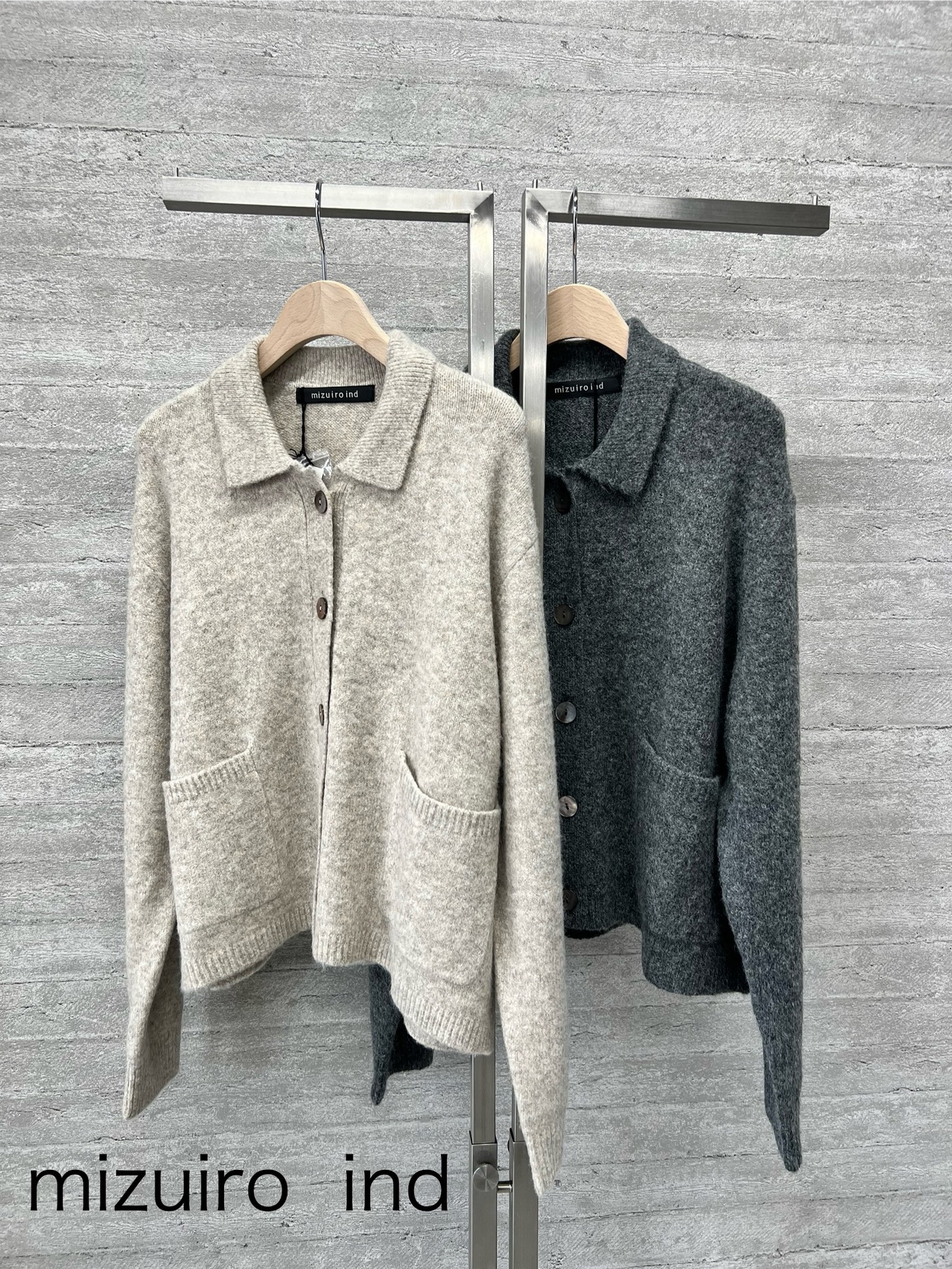 SALT + JAPAN カシミヤ混キルトドッキングコート（UNTITLED L