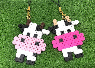 1 23干支うしのアイロンビーズストラップ おもしろくってためになる Education Entertainment