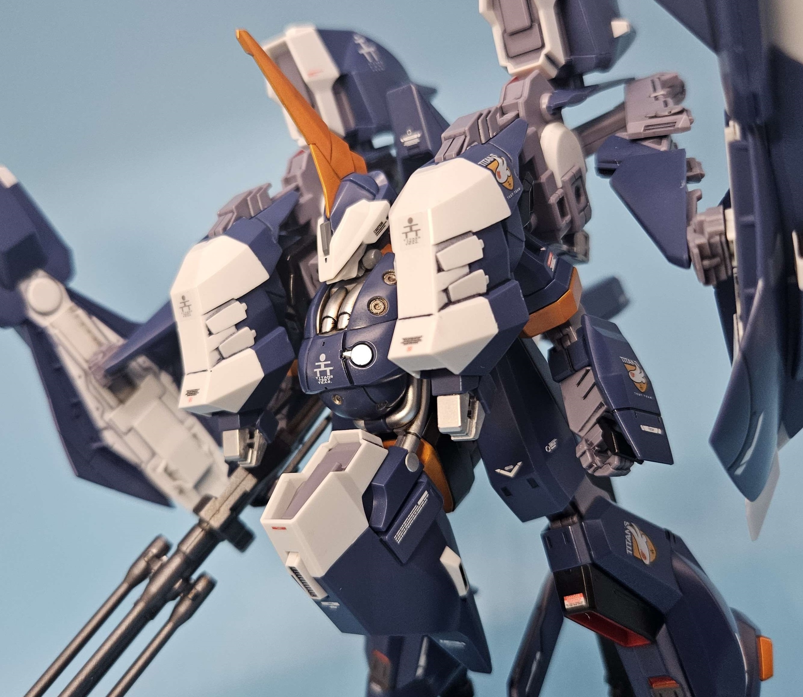 HG アクア・バーザム ティターンズ仕様 | 青けりゃだいたい好き