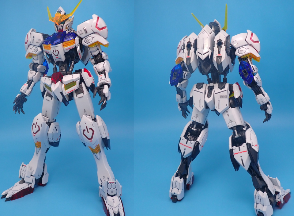 MG】ガンダムバルバトス ソリッドクリア | 青けりゃだいたい好き