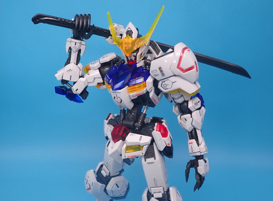 MG】ガンダムバルバトス ソリッドクリア | 青けりゃだいたい好き