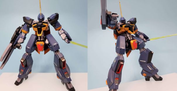 HG アクア・バーザム ティターンズ仕様 | 青けりゃだいたい好き HG アクア・バーザム ティターンズ仕様 | 青けりゃだいたい好き