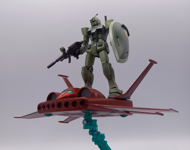 Hguc ガンダム ジオン公国軍仕様 青けりゃだいたい好き