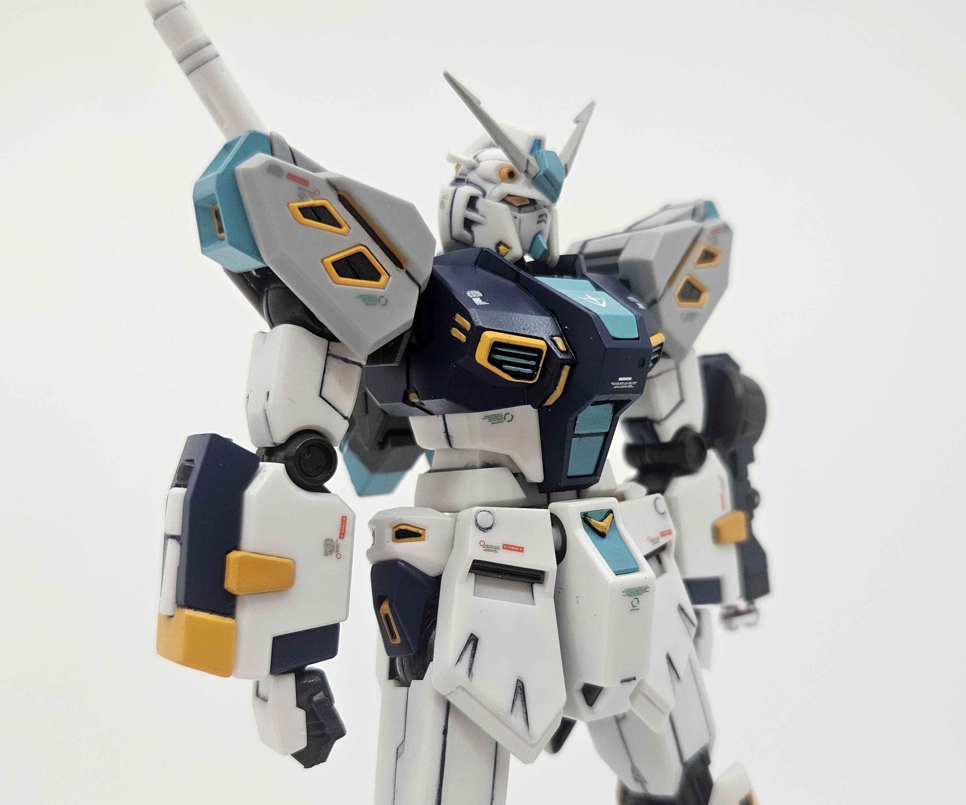 HG アリュゼウス（量産型νガンダム~半壊状態) | 青けりゃだいたい好き