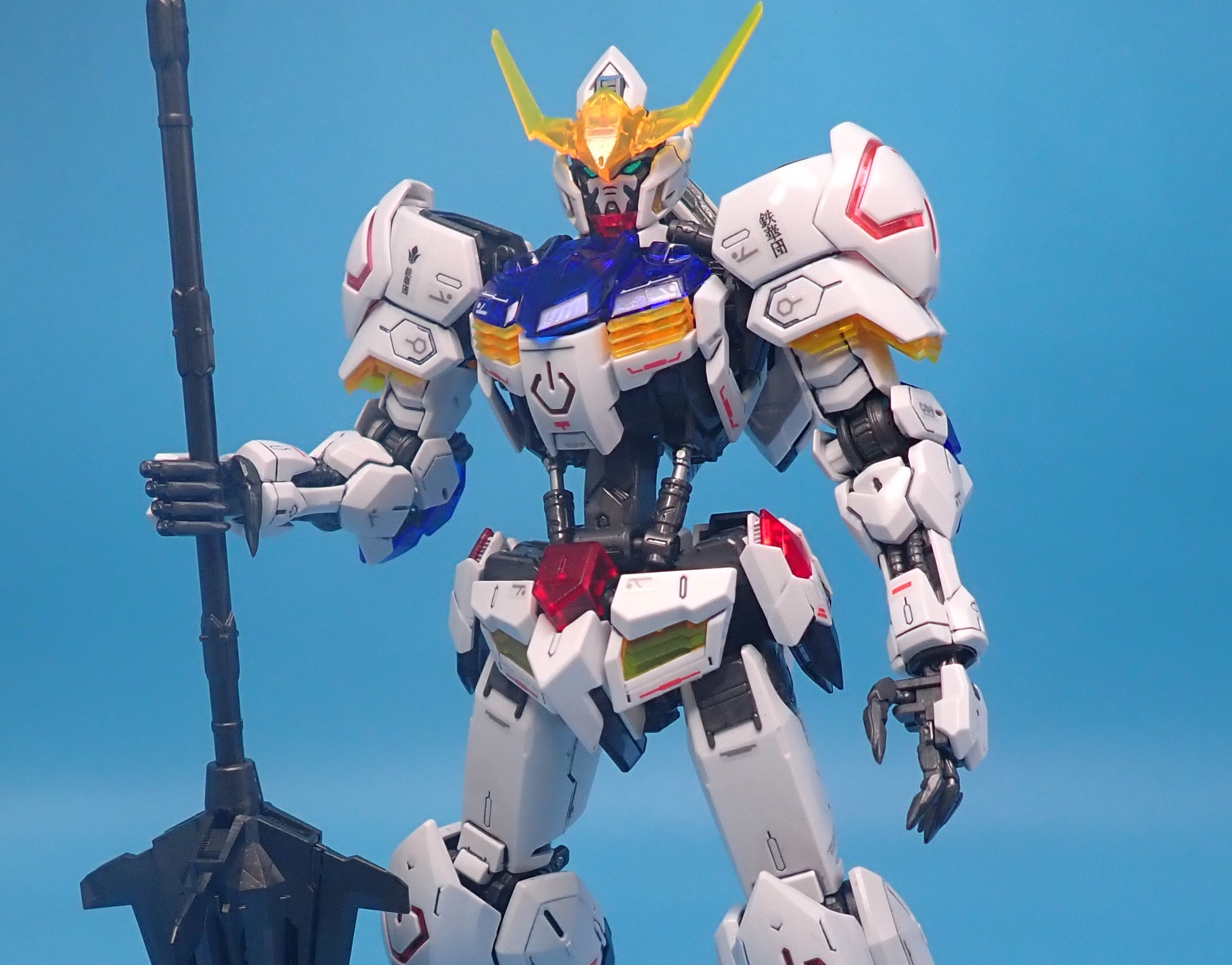 【MG】ガンダムバルバトス ソリッドクリア | 青けりゃだいたい好き