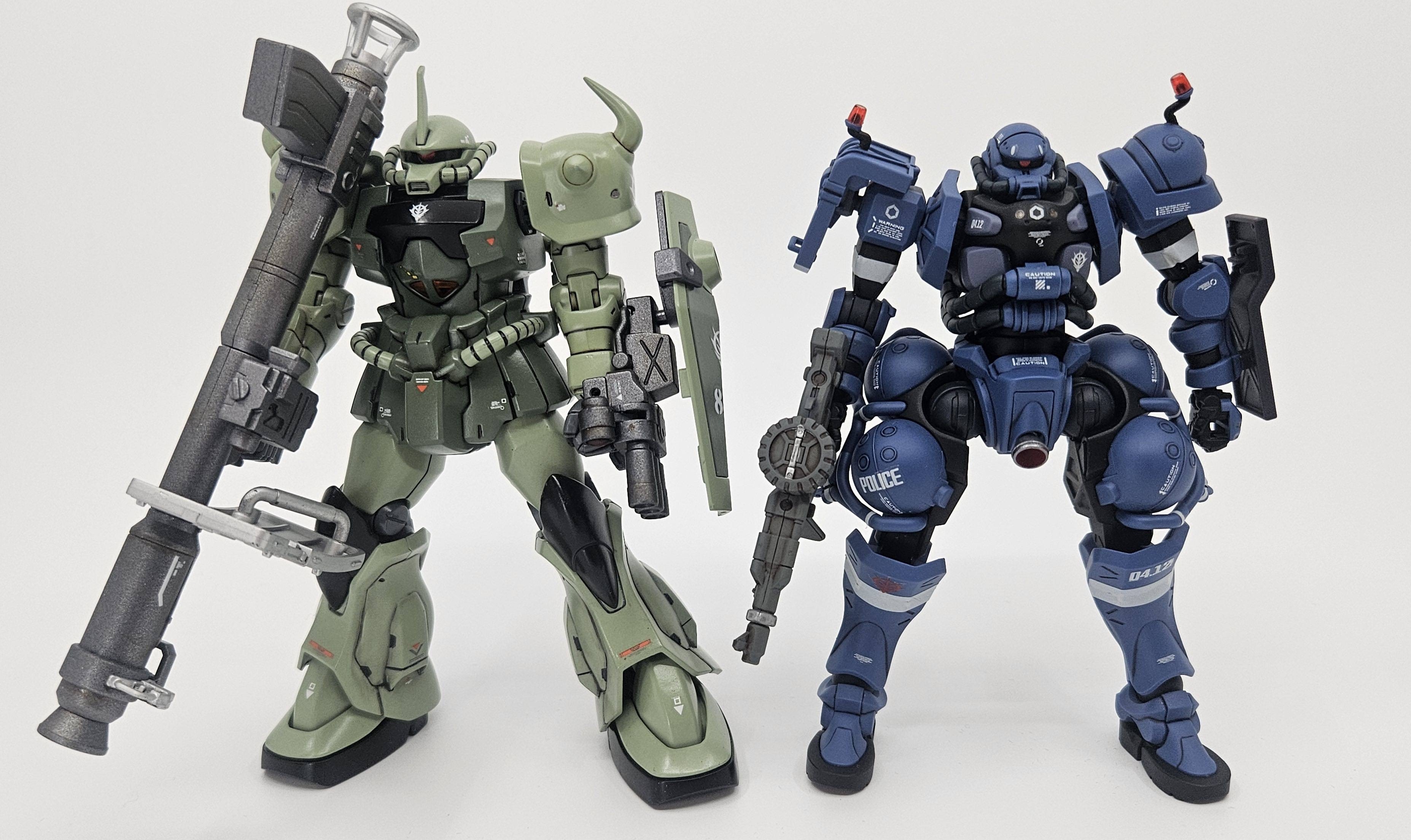 HG 軍警ザク | 青けりゃだいたい好き