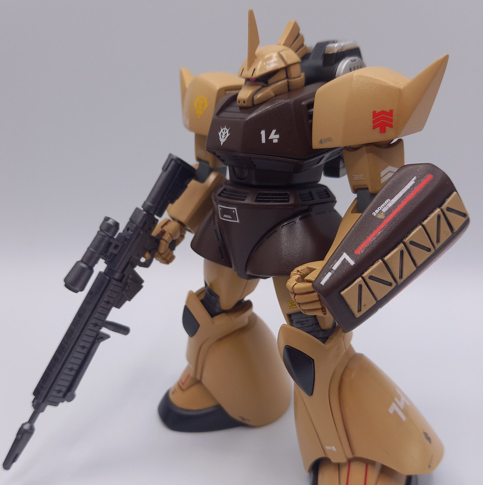 Hguc 陸戦型ゲルググ 青けりゃだいたい好き