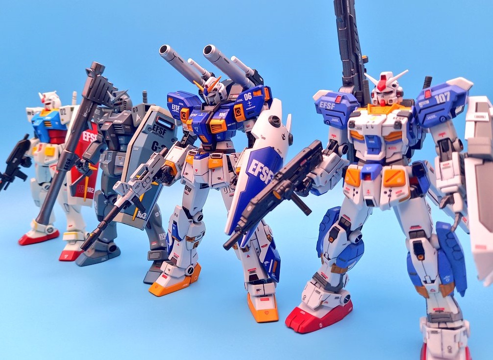 HGUC】フルアーマーガンダム7号機 | 青けりゃだいたい好き