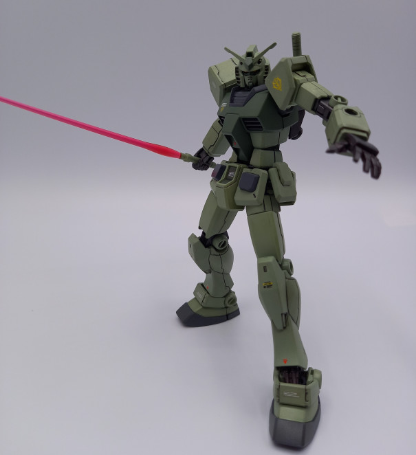 Hguc ガンダム ジオン公国軍仕様 青けりゃだいたい好き