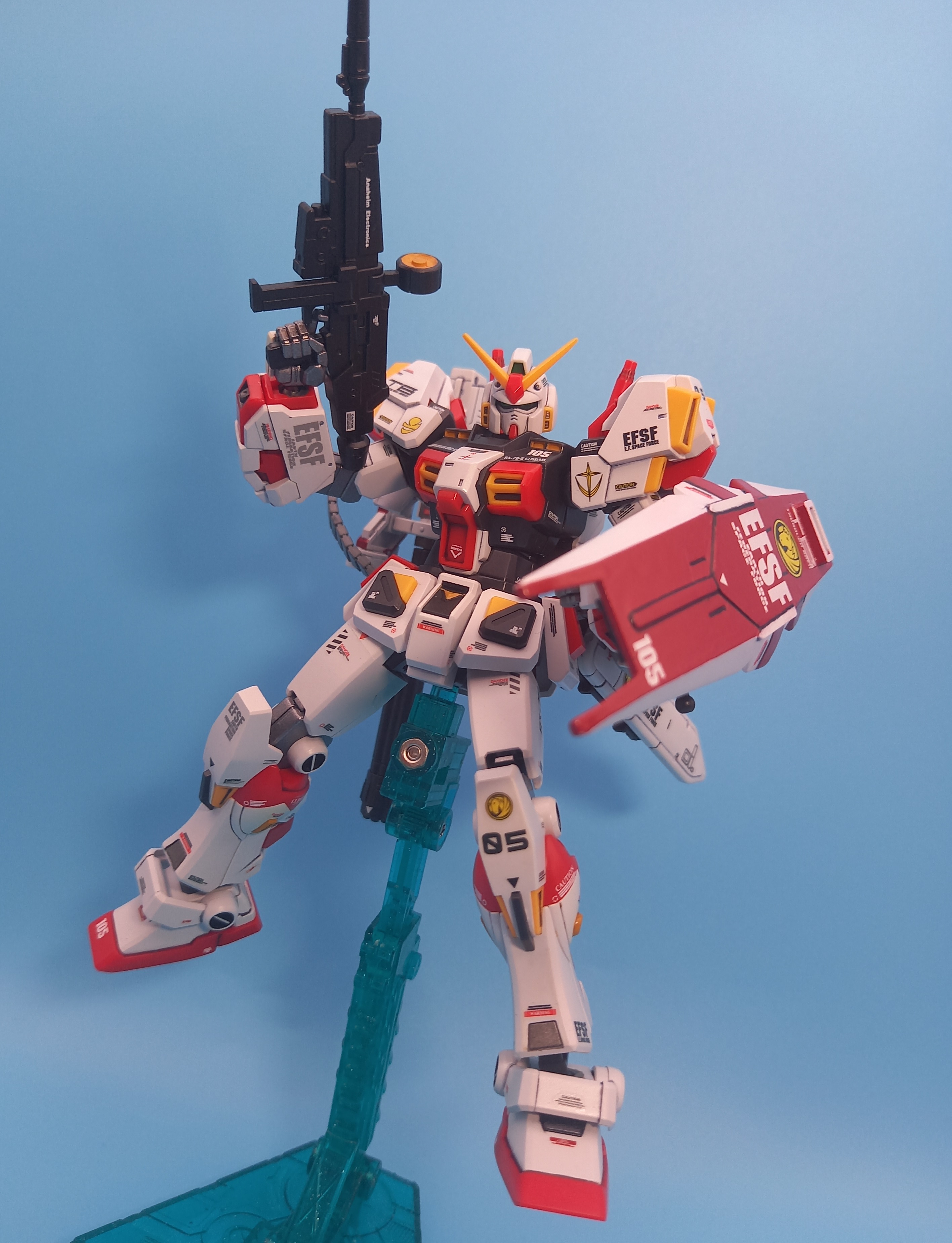 HGUC】ガンダム5号機 | 青けりゃだいたい好き