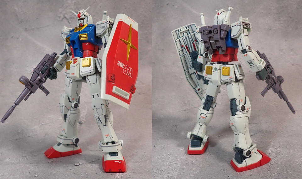 HG ガンダムTHE ORIGIN（ククルス・ドアンの島版） | 青けりゃだいたい好き