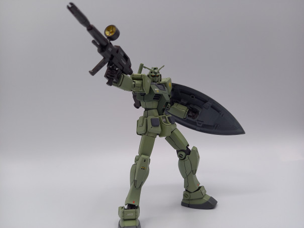 Hguc ガンダム ジオン公国軍仕様 青けりゃだいたい好き