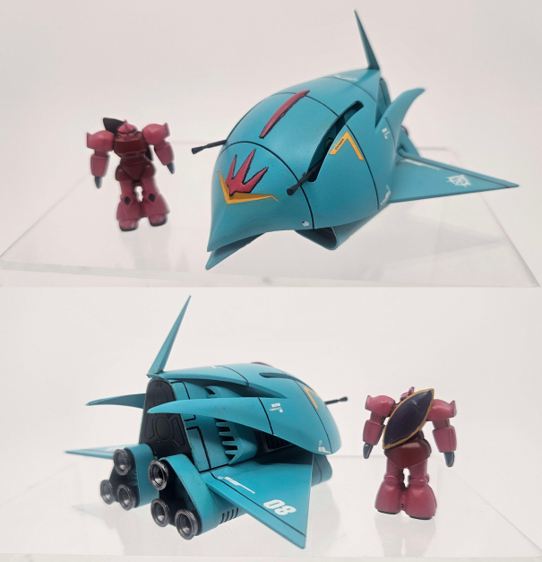 旧キット】1/550 ララァスン専用モビルアーマー | 青けりゃ