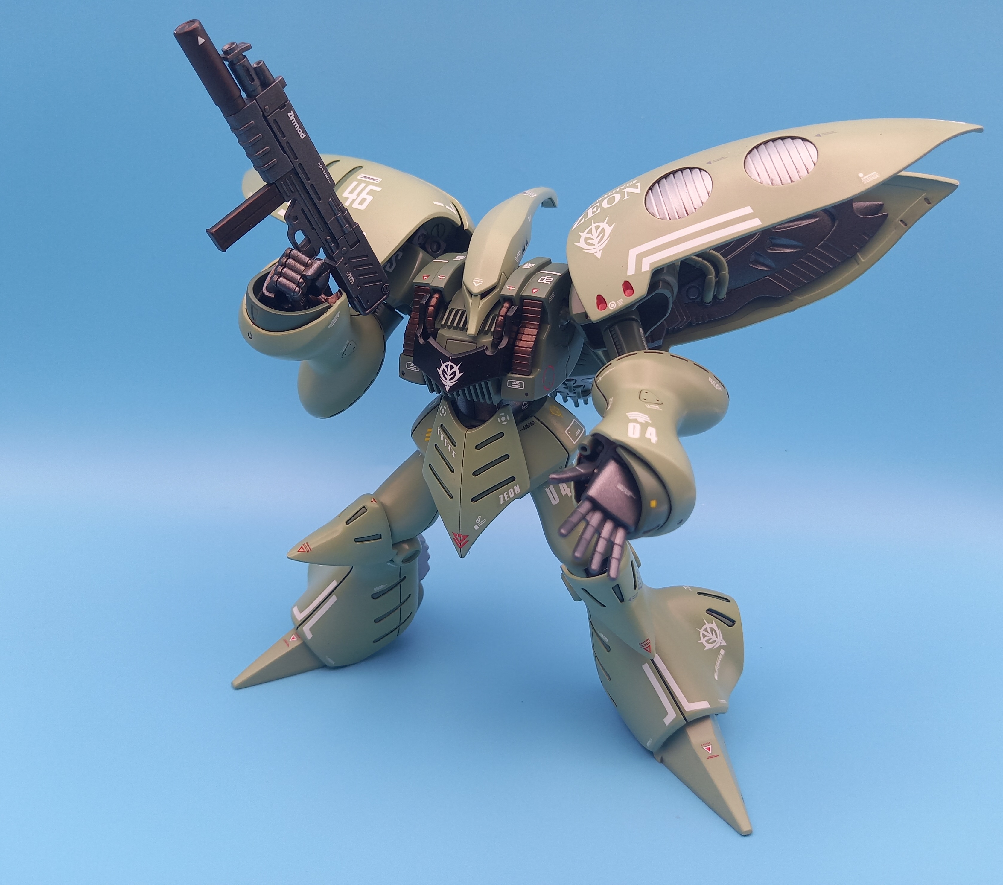 HGUC】キュベレイ（ジオンカラー） | 青けりゃだいたい好き