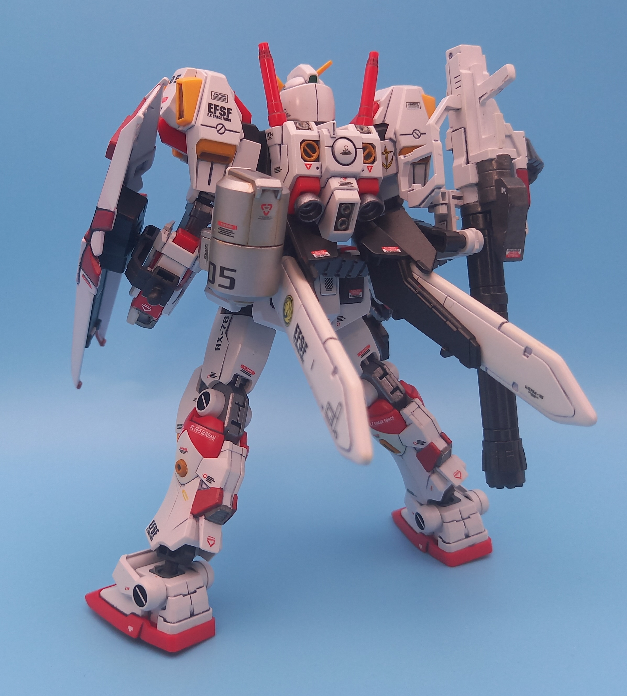 HGUC】ガンダム5号機 | 青けりゃだいたい好き