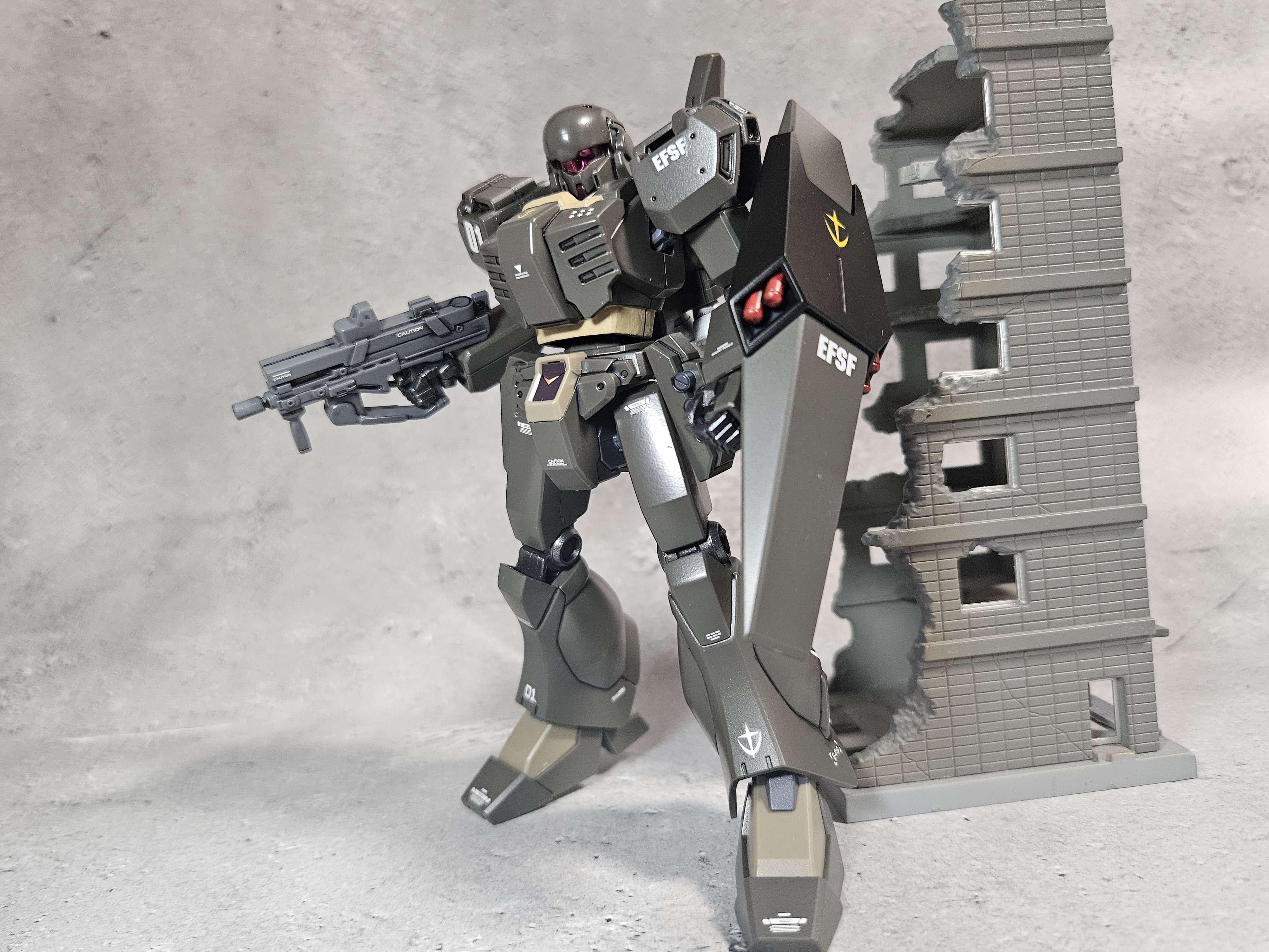 HG ジェガンD型(護衛隊仕様) | 青けりゃだいたい好き