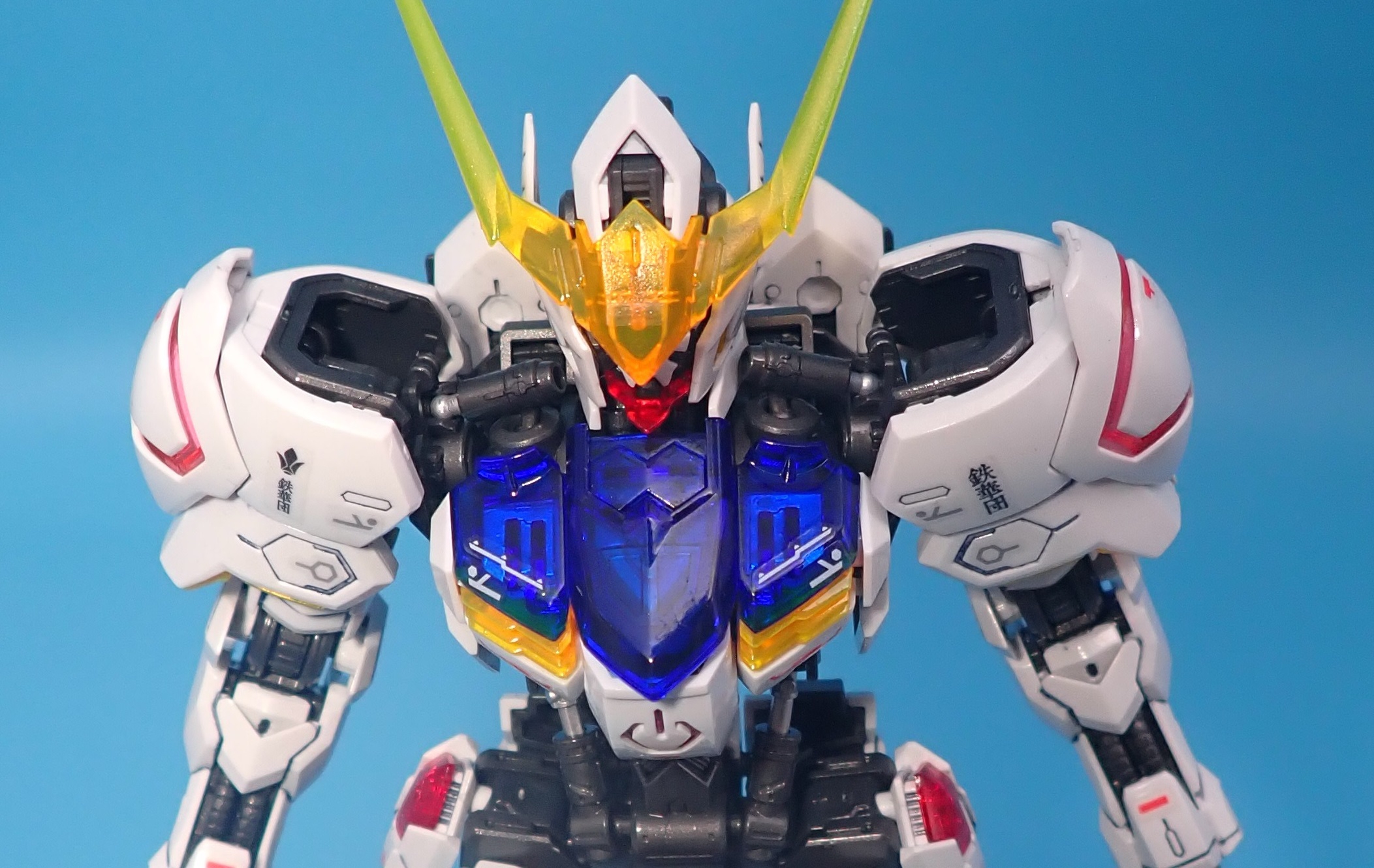 MG】ガンダムバルバトス ソリッドクリア | 青けりゃだいたい好き